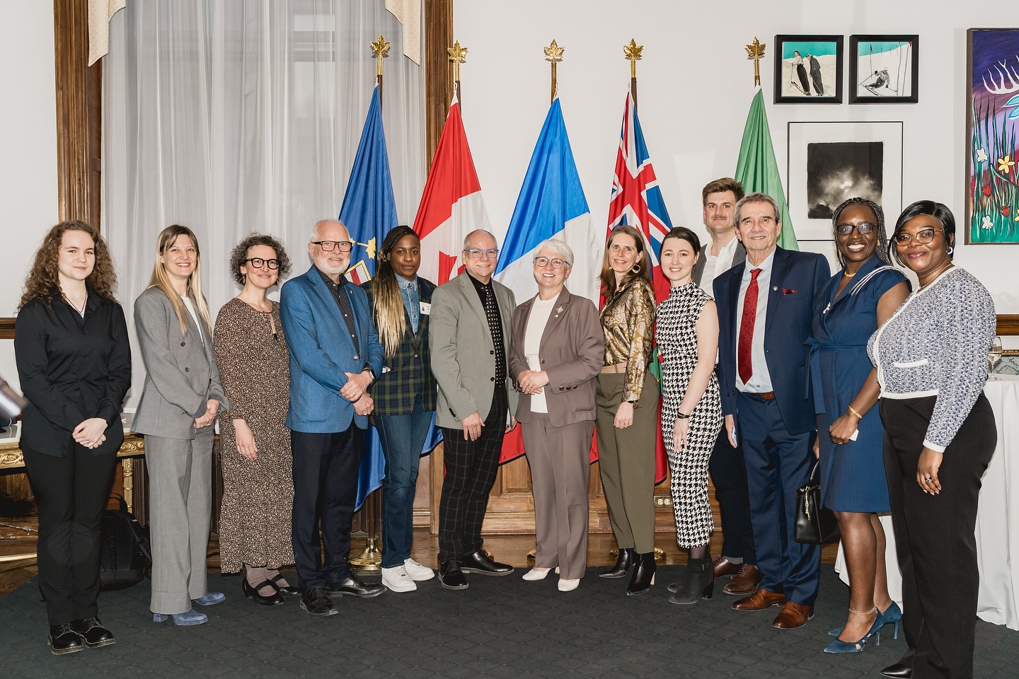 Francophonie et politique font bon ménage au cocktail de la SÉO